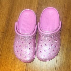 Glitter Crocs